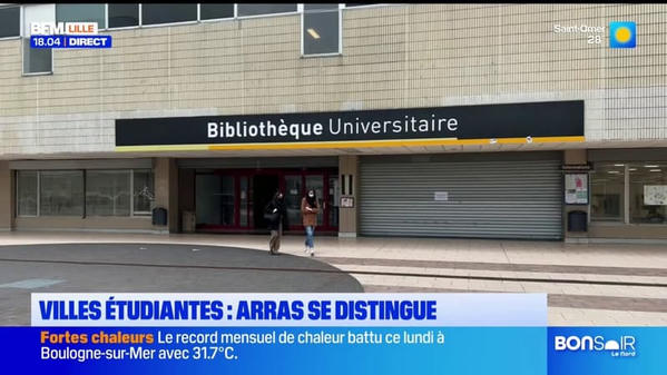 Classement des Villes étudiantes : Arras se distingue